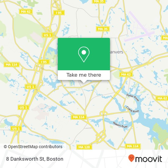 Mapa de 8 Danksworth St