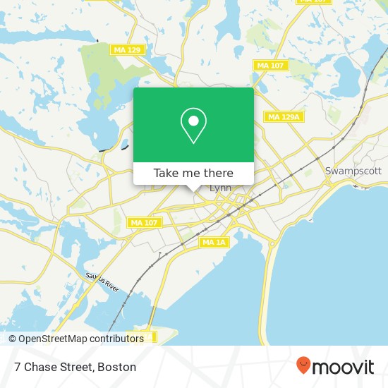 7 Chase Street map