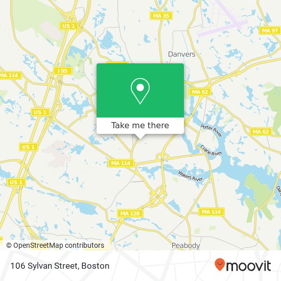 106 Sylvan Street map