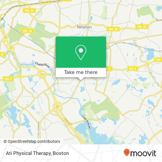 Ati Physical Therapy map