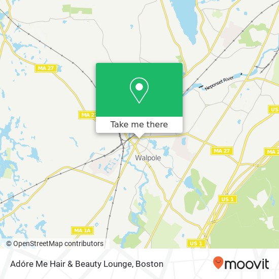 Adóre Me Hair & Beauty Lounge map