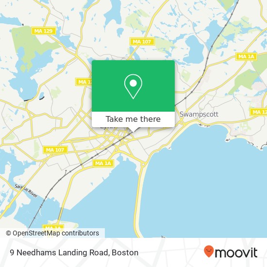 Mapa de 9 Needhams Landing Road