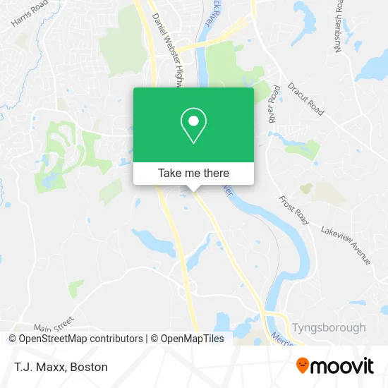 T.J. Maxx map