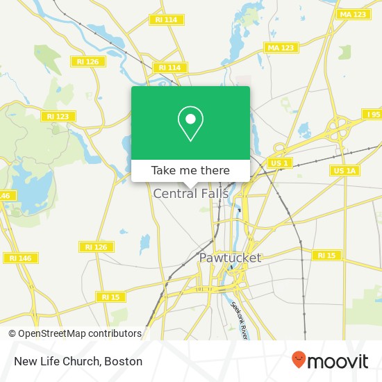 Mapa de New Life Church