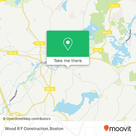 Mapa de Wood R F Construction