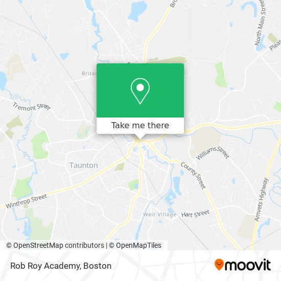 Rob Roy Academy map