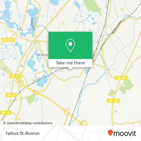 Mapa de Tarbox St