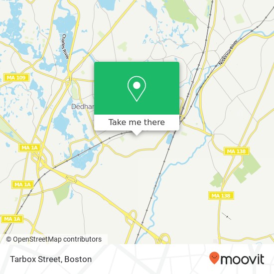 Mapa de Tarbox Street