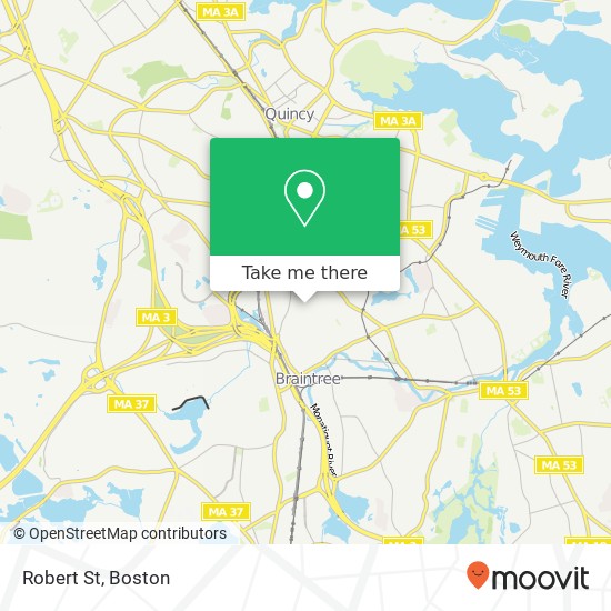 Robert St map