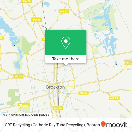 CRT Recycling (Cathode Ray Tube Recycling) map