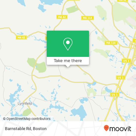 Mapa de Barnstable Rd