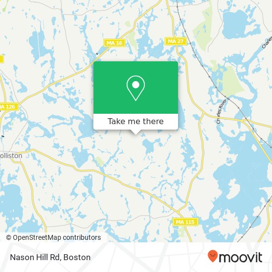 Mapa de Nason Hill Rd