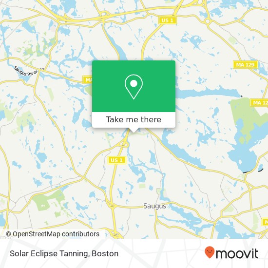 Solar Eclipse Tanning map