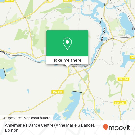 Annemarie's Dance Centre (Anne Marie S Dance) map