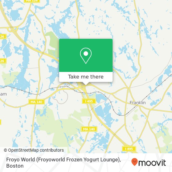 Froyo World (Froyoworld Frozen Yogurt Lounge) map