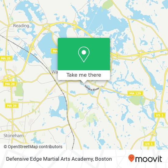 Mapa de Defensive Edge Martial Arts Academy