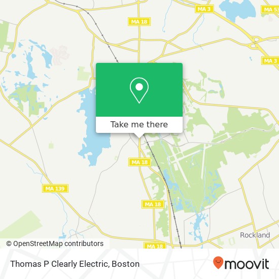 Mapa de Thomas P Clearly Electric