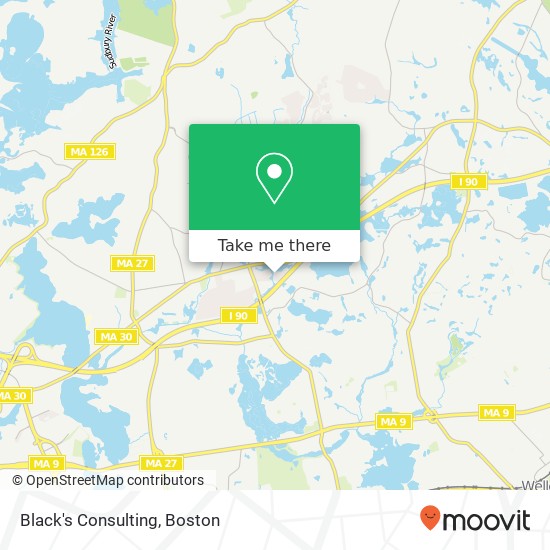 Mapa de Black's Consulting