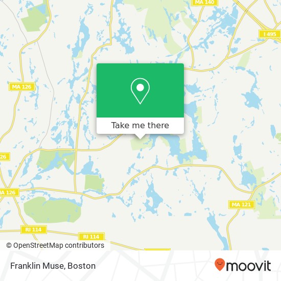 Mapa de Franklin Muse
