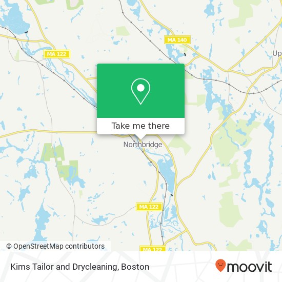 Mapa de Kims Tailor and Drycleaning