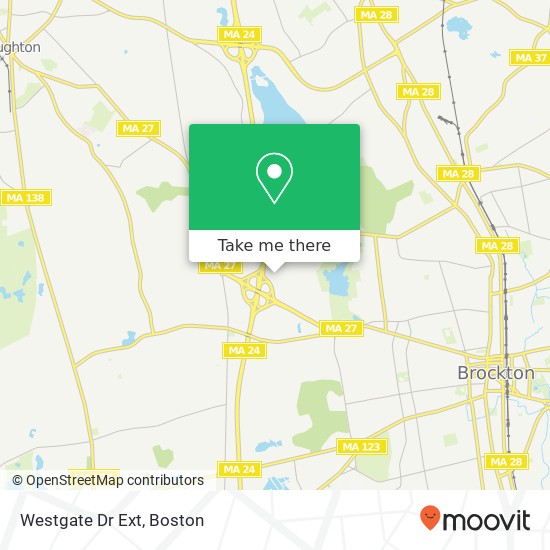 Westgate Dr Ext map