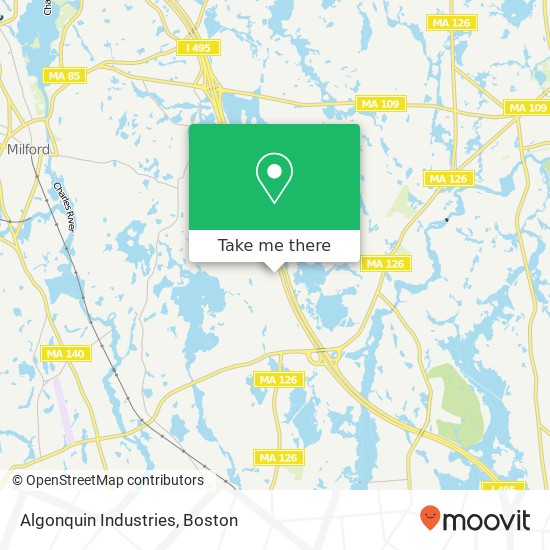 Algonquin Industries map