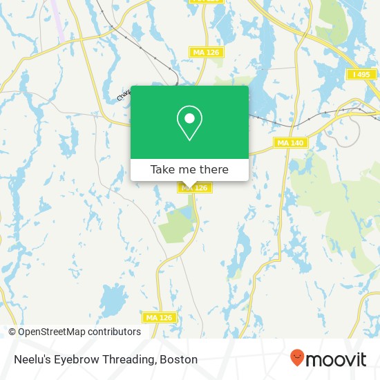 Neelu's Eyebrow Threading map