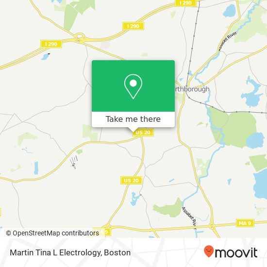 Mapa de Martin Tina L Electrology