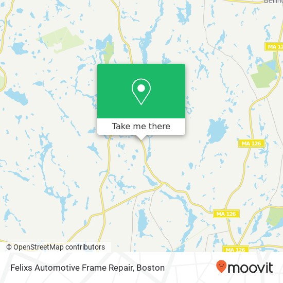 Felixs Automotive Frame Repair map