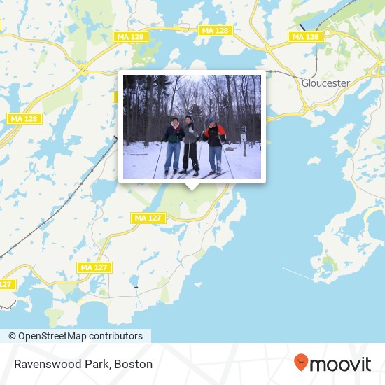 Mapa de Ravenswood Park