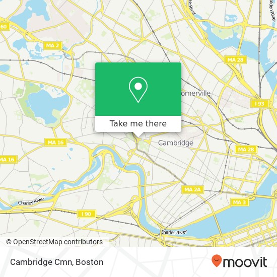 Cambridge Cmn map