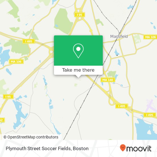 Plymouth Street Soccer Fields map