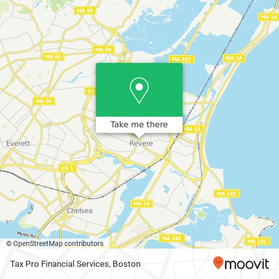 Tax Pro Financial Services map