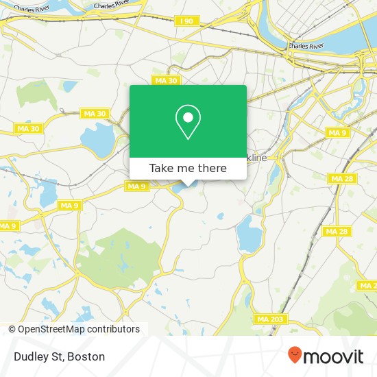 Mapa de Dudley St