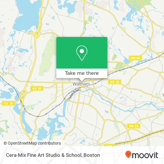 Cera-Mix Fine Art Studio & School map