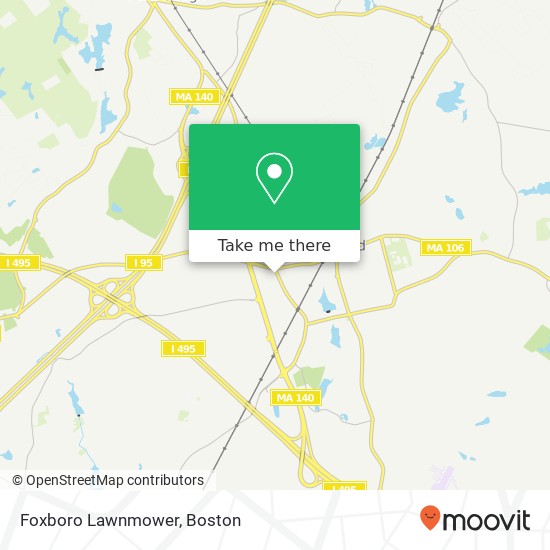 Mapa de Foxboro Lawnmower