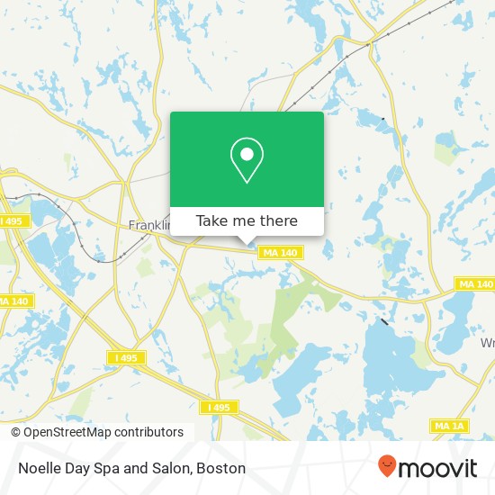 Mapa de Noelle Day Spa and Salon