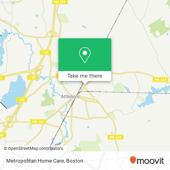 Mapa de Metropolitan Home Care