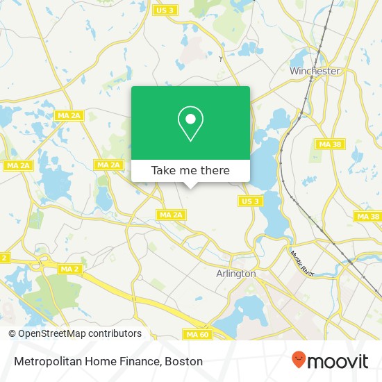 Metropolitan Home Finance map