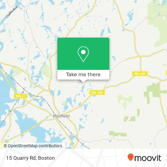 Mapa de 15 Quarry Rd