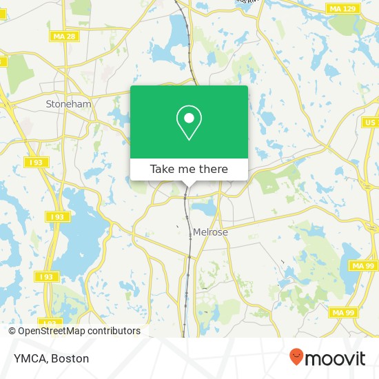 YMCA map