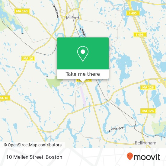 10 Mellen Street map