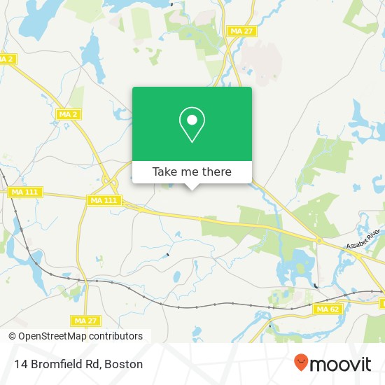 14 Bromfield Rd map