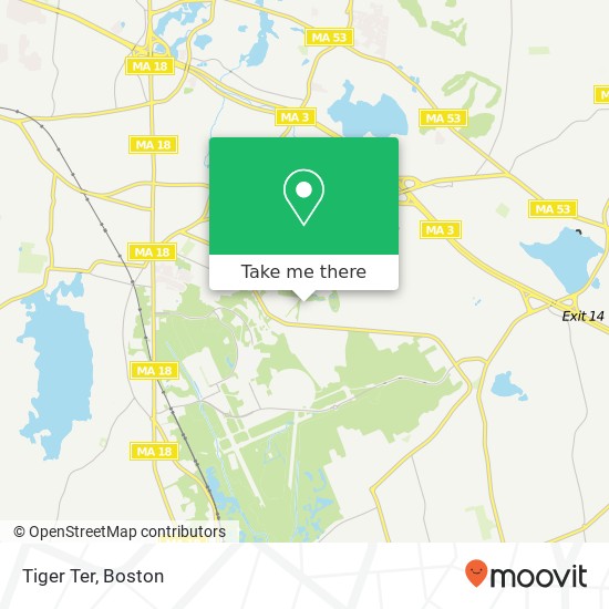 Mapa de Tiger Ter