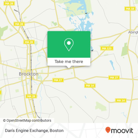 Mapa de Dan's Engine Exchange