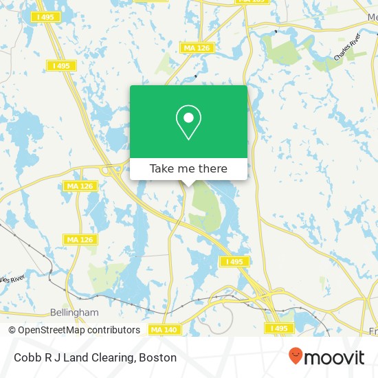 Cobb R J Land Clearing map