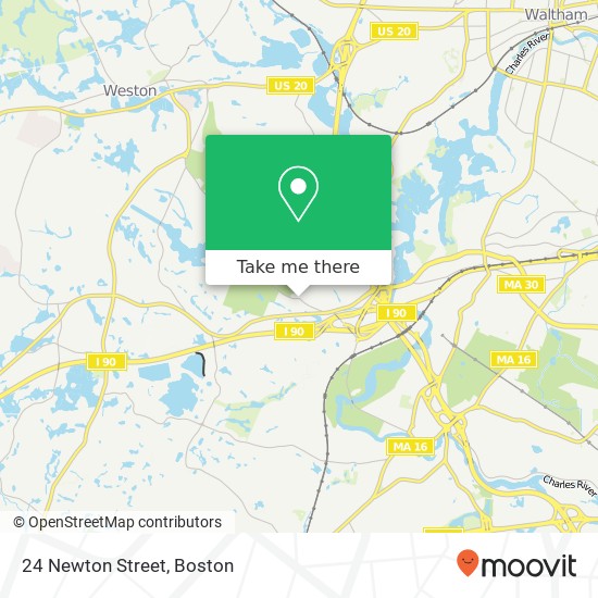 24 Newton Street map