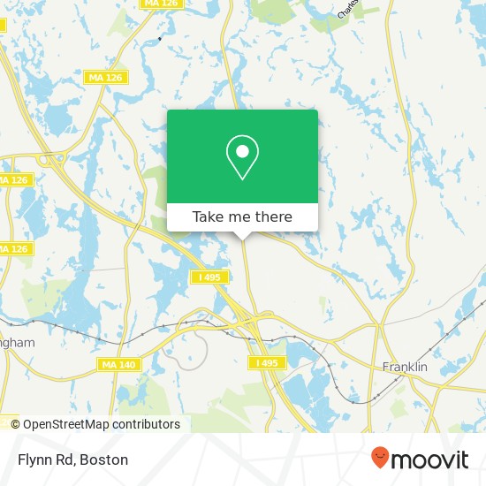Flynn Rd map