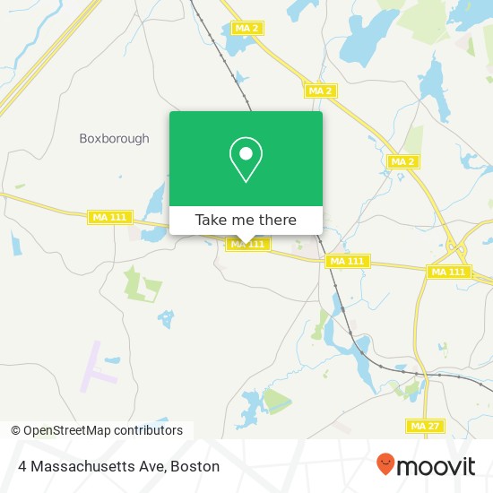 4 Massachusetts Ave map