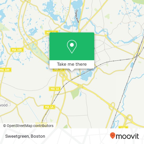 Sweetgreen map